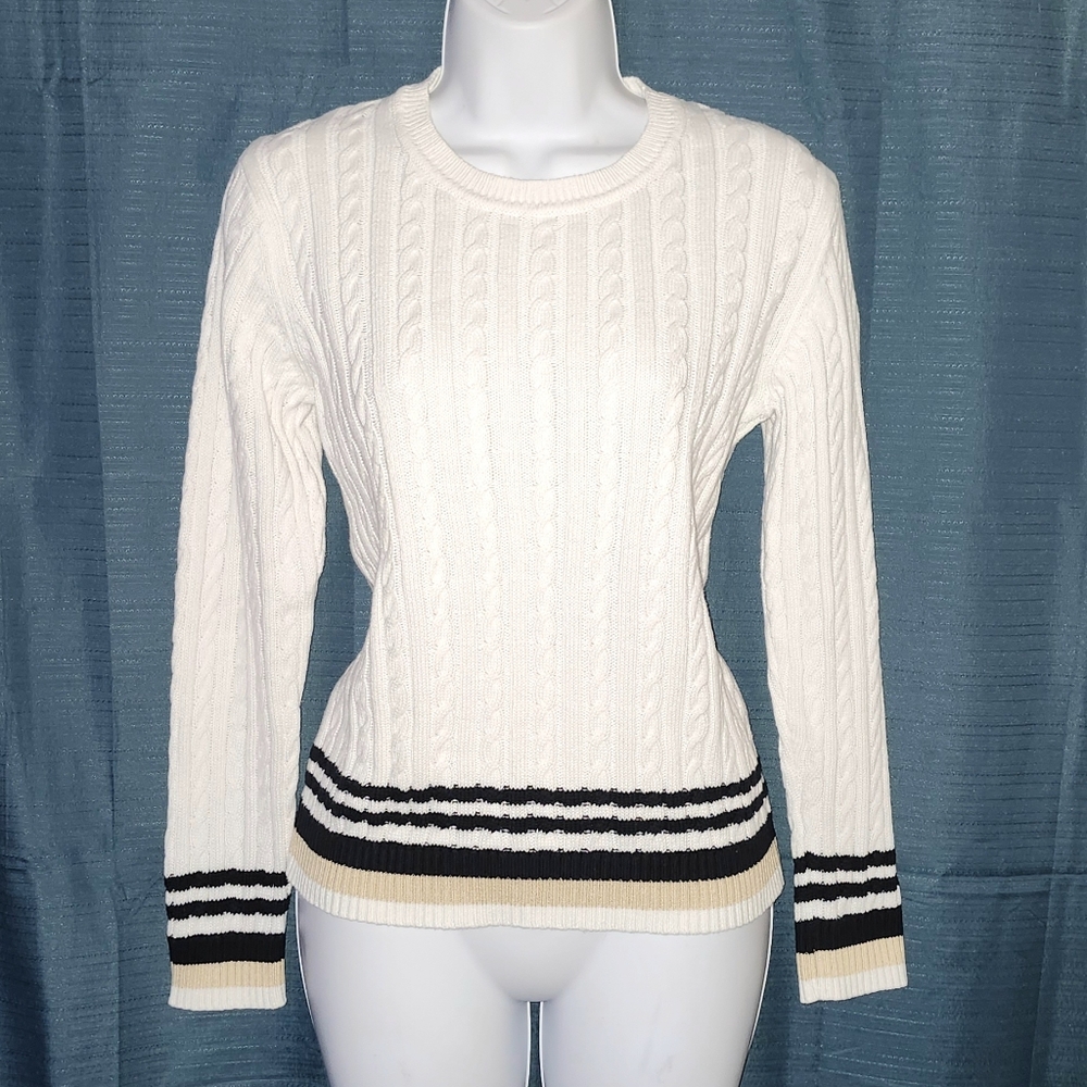 Tommy Hilfiger Cable Knit Sweater - Picture 2 of 5